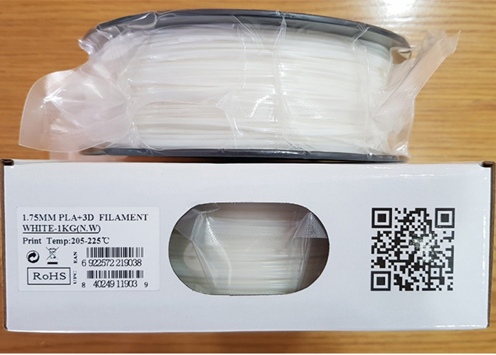 Nhựa in 3d ESUN PLA+ màu White (Trắng) 1kg/Cuộn