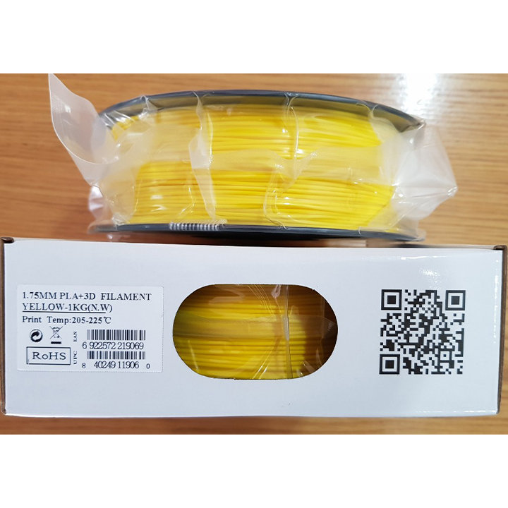 Nhựa in 3d ESUN PLA+ màu Yellow (Vàng) 1kg/Cuộn