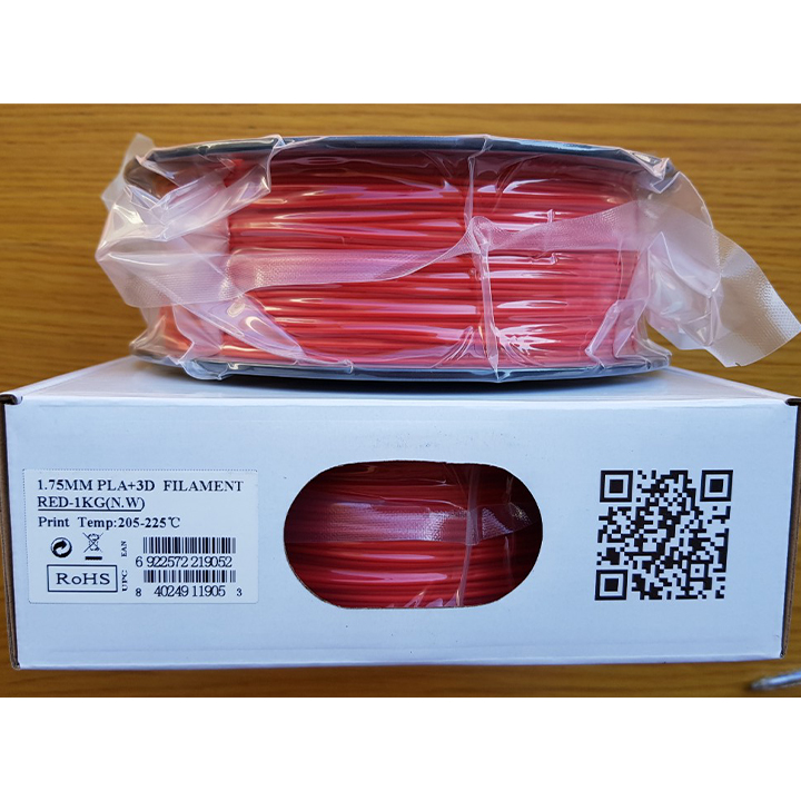 Nhựa in 3d ESUN PLA+ màu Red (Đỏ) 1kg/Cuộn