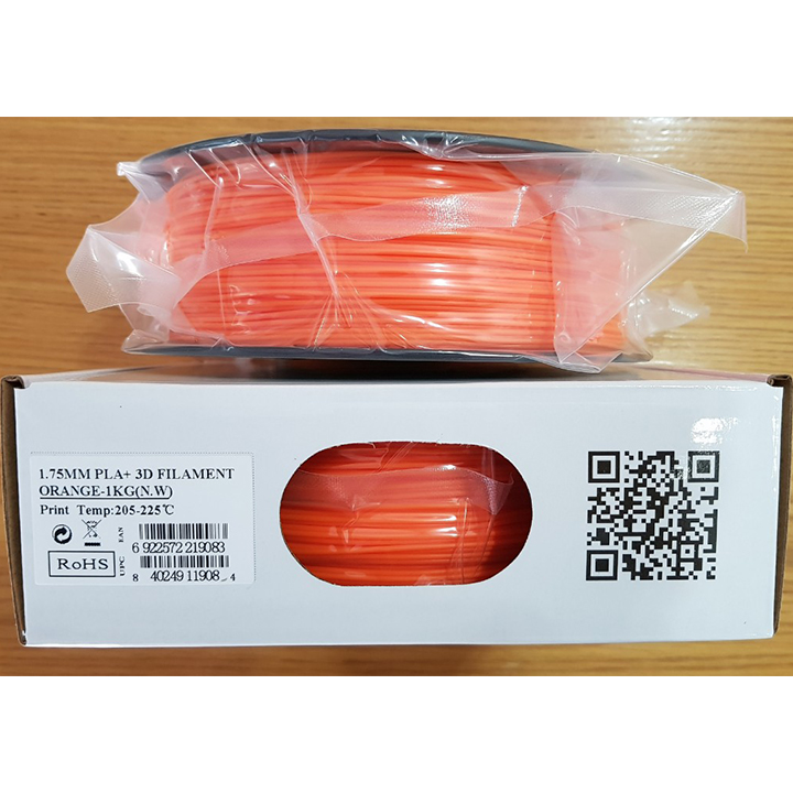 Nhựa in 3d ESUN PLA+ màu Orange (Cam) 1kg/Cuộn