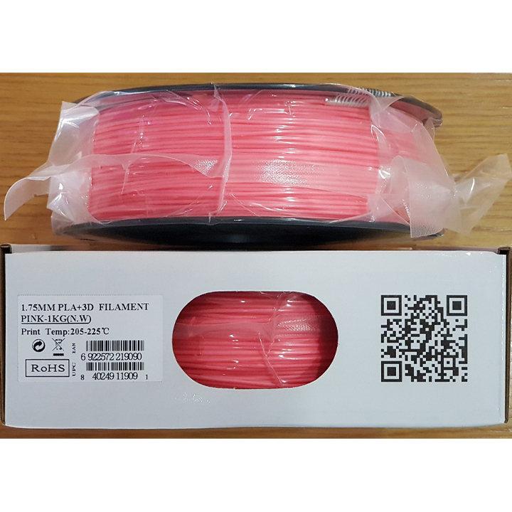 Nhựa in 3d ESUN PLA+ màu Pink (Hồng) 1kg/Cuộn