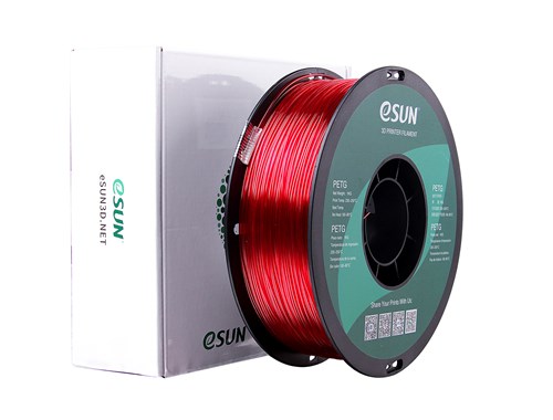 Nhựa in 3D ESUN PETG màu Magenta (Đỏ Đậm trong suốt) 1Kg/Cuộn