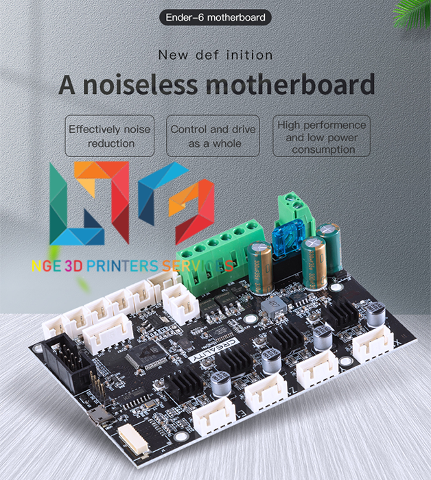 Board điều khiển máy in 3d không ồn Noiseless Motherboard Creality V4.3.1 32bit