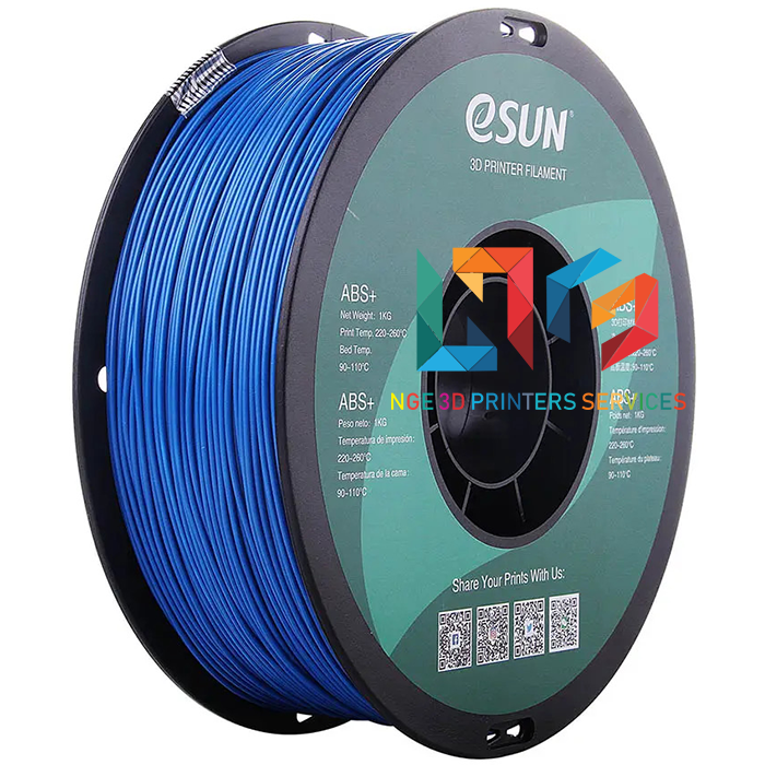 Nhựa in 3d ESUN ABS+ chất lượng cao màu Blue (Xanh Lam) 1kg/Cuộn