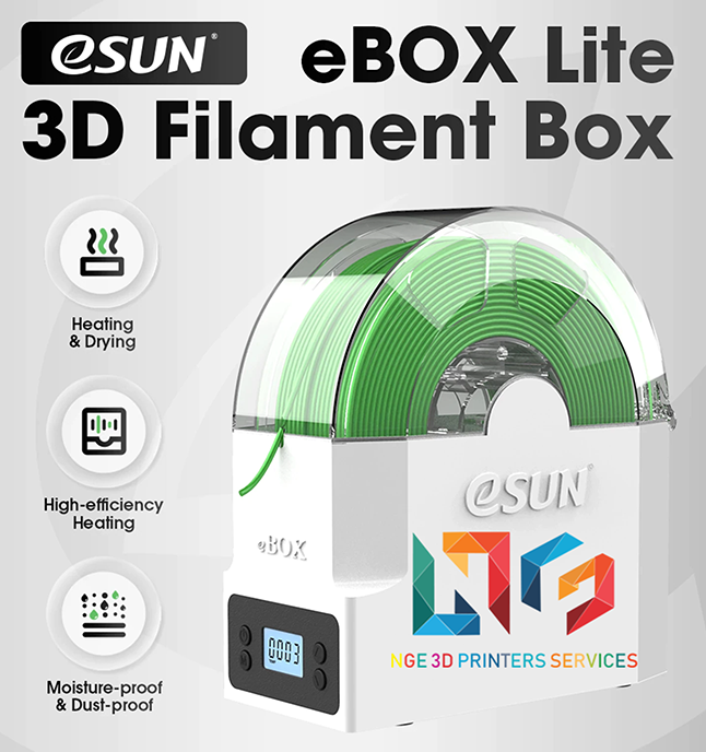 Hộp sấy sợi nhựa in 3d FDM eSun eBox Lite