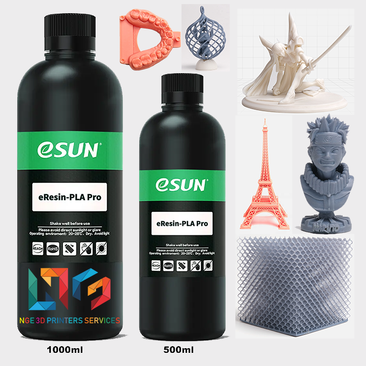 Nhựa in 3d Resin eSun eResin-PLA Pro 500ml/Chai