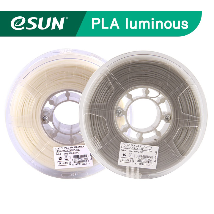 Nhựa in 3D ESUN PLA Luminous hiệu ứng phát sáng trong tối 1kg/Cuộn