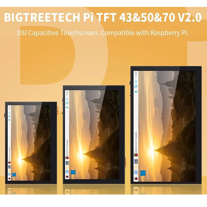 Màn hình điều khiển máy in 3d BIGTREETECH PI TFT43 / TFT50 / TFT70 V2.0