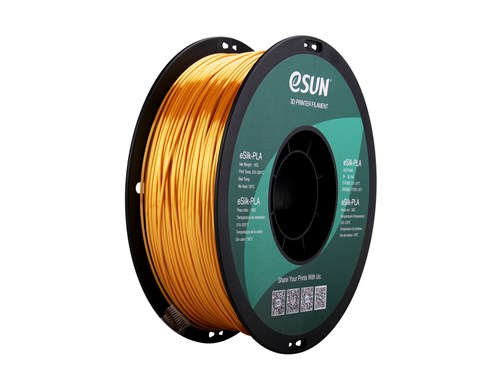 Nhựa in 3d eSun eSilk-PLA màu Gold kim loại cao cấp không tạp chất 1kg/Cuộn