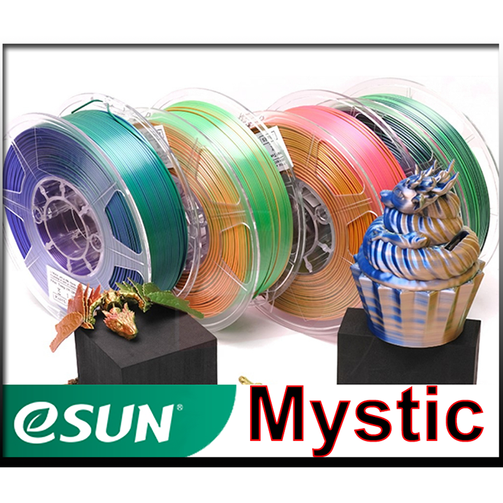 Nhựa in 3d 3 màu eSun ePLA-Silk Mystic 1kg/ Cuộn