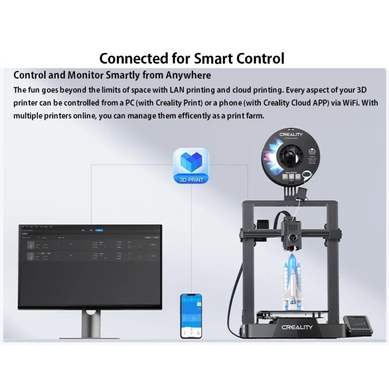 Creality Ender 3 V3 KE 3d printer fully automatic table balance...high ...