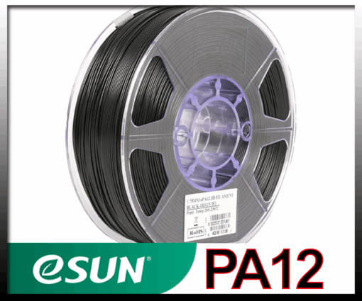 Nhựa in 3d Nylon eSun ePA12 màu Black cuộn 1kg