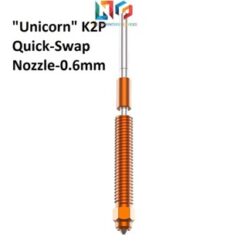 Đầu đùn sợi nhựa "Unicorn" K2P Quick-Swap Nozzle-0.4mm/0.6mm/0.8mm cho máy in 3d K2 PLus & Creality Hi