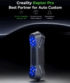 Máy Scan 3d Creality Raptor Pro với 22 tia laser chéo + 7 tia laser xanh song song + NIR Độ chính xác cao