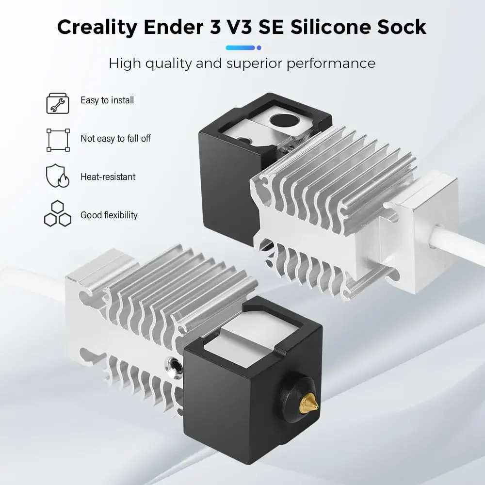 Bao silicon cụm đùn Hotend
