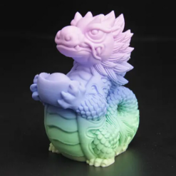 Nhựa in 3d eSun PLA-Matte Rainbow cầu vòng mờ