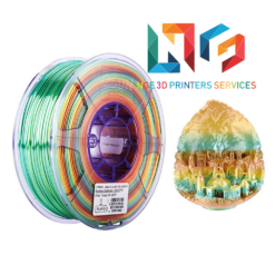 Nhựa in 3d ESUN PLA-Silk Rainbow Cao Cấp không tạp chất 1kg/Cuộn
