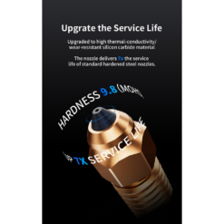 Đầu đùn Creality x Phaetus Silicon Carbide Nozzle