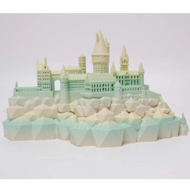 Nhựa in 3d eSun PLA-Matte Rainbow cầu vòng mờ