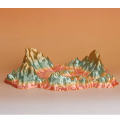Nhựa in 3d ESUN PLA-Silk Rainbow Cao Cấp không tạp chất 1kg/Cuộn