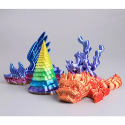 Nhựa in 3d ESUN PLA-Silk Rainbow Cao Cấp không tạp chất 1kg/Cuộn