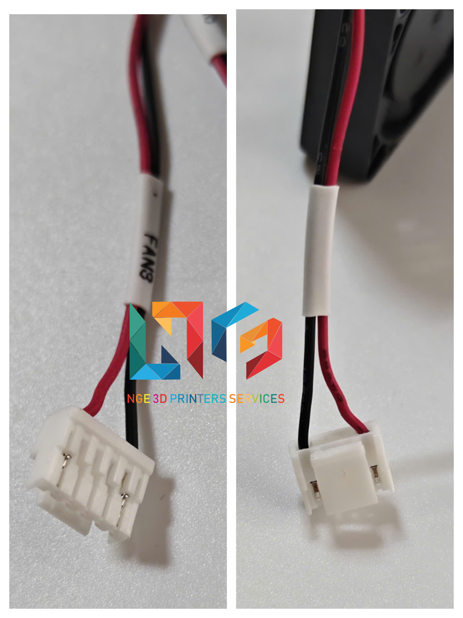 Quạt làm mát động cơ cụm đùn 2507 Extruder Motor Cooling Fan cho máy in 3D Creality K2 / K2 Pro / K2 Plus / Sermoon M300