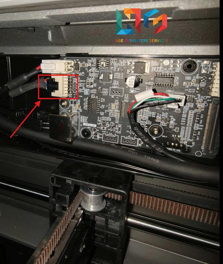 Dây kết nối bo mạch chủ và mạch phía trên Cable Connect Mother Board With Upper Board cho máy in 3D Creality K2 Series