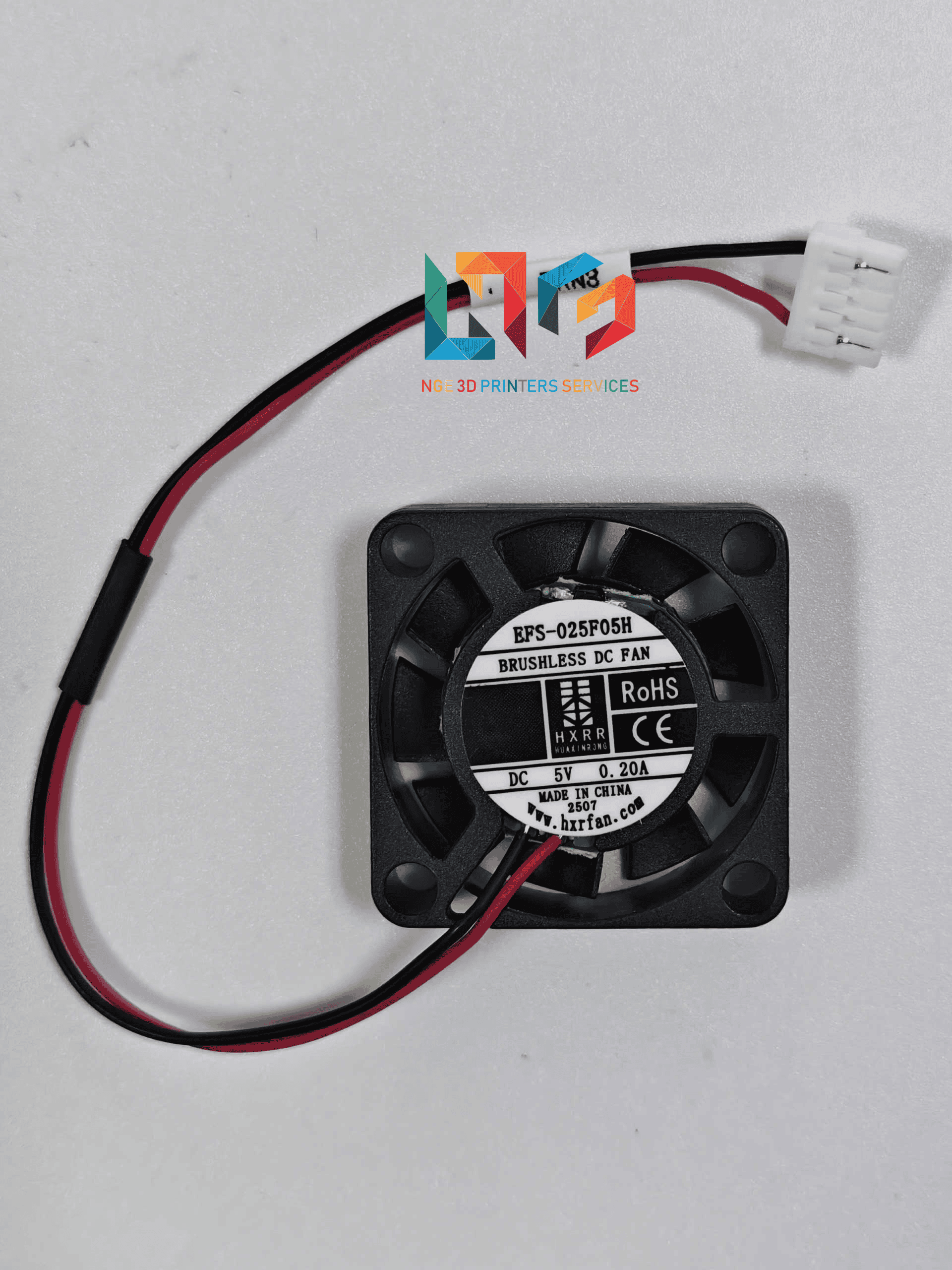 Quạt làm mát động cơ cụm đùn 2507 Extruder Motor Cooling Fan cho máy in 3D Creality K2 / K2 Pro / K2 Plus / Sermoon M300