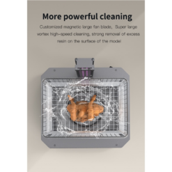 Máy rửa và phơi sáng đóng rắn UV cho mô hình in 3d resin Creality UW-02 Washing and Curing Machine