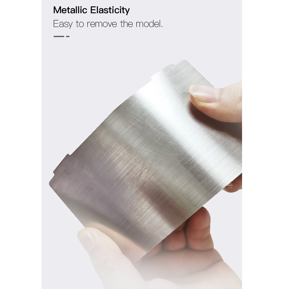 Bộ tấm thép mặt bàn linh hoạt Magnetic Flexible Steel Plate Kits 138*85mm cho máy in 3d
