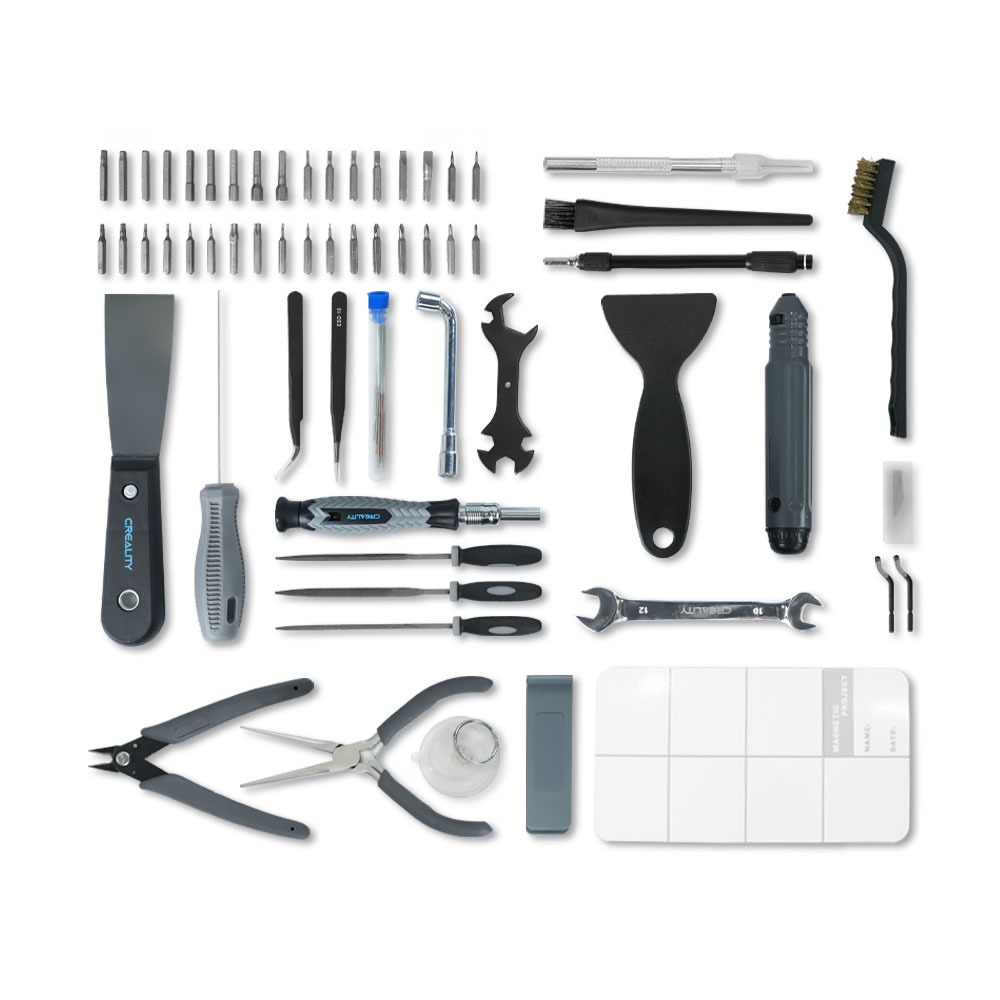 Bộ dụng cụ tháo lắp, bảo dưỡng, vệ sinh dùng cho máy in 3D Creality Tool Wrap Kit Pro