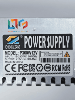 Nguồn điện Power Supply 360W 12V cho máy in 3D Creality và các dòng máy FDM trên thị trường..