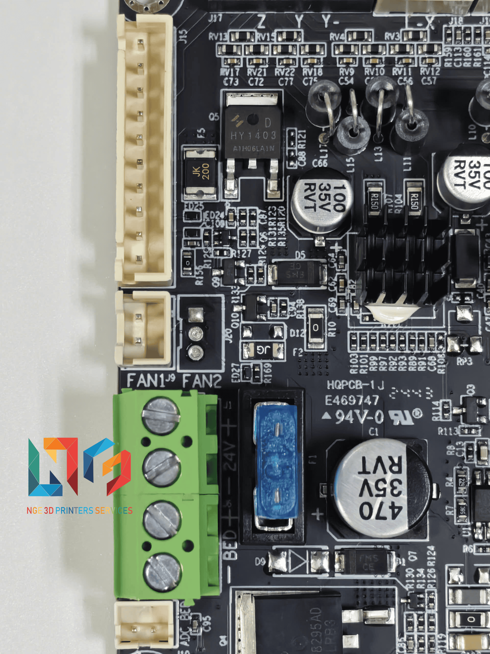 Board điều khiển máy in 3D Creality Ender 5 Max Mainboard Kit