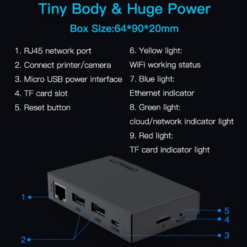 Hộp điều khiển và giám sát máy in 3d từ xa Creality Wifi Box