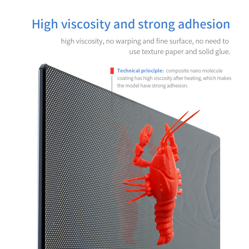 Tấm kính bàn in tinh thể Carbon Silicon Crystal Platform Glass Plate size 510*510*4mm