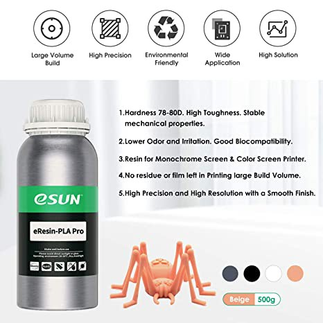 Nhựa in 3d Resin Esun eResin-PLA Pro 1kg/Chai
