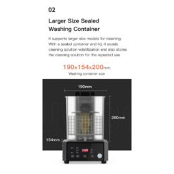 Máy rửa và phơi sáng UV cho sản phẩm in 3d Resin Creality UW-01 Washing and Curing Machine