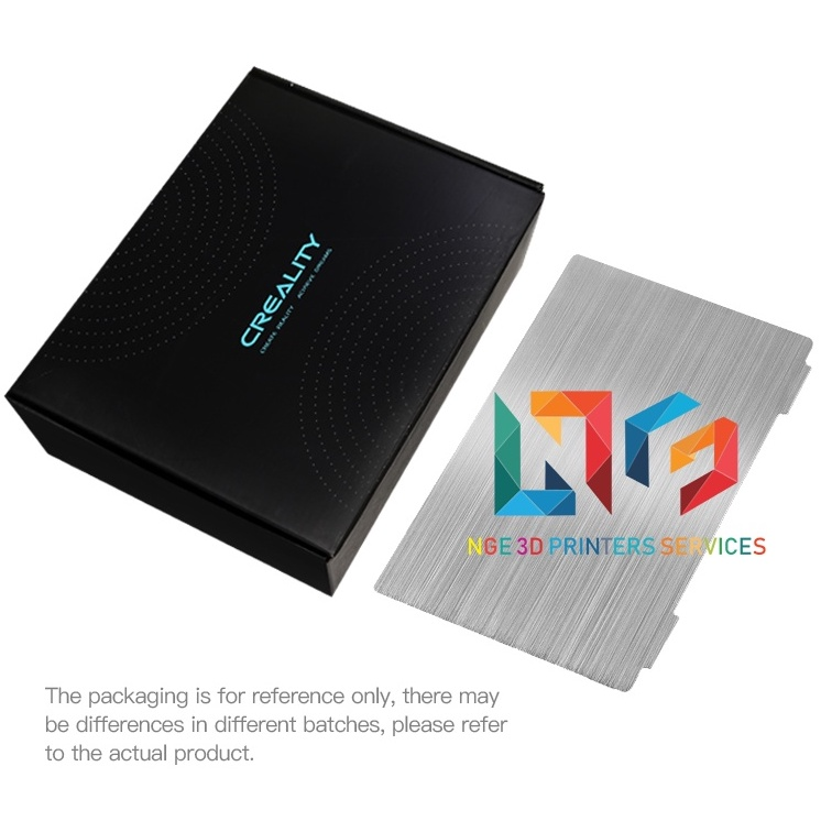 Bộ tấm thép mặt bàn linh hoạt Magnetic Flexible Steel Plate Kits 138*85mm cho máy in 3d