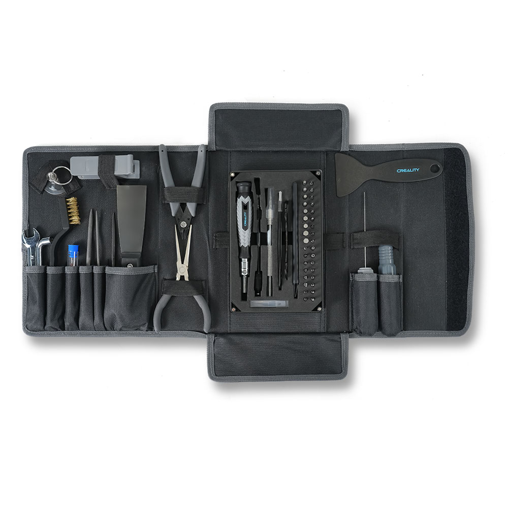 Bộ dụng cụ tháo lắp, bảo dưỡng, vệ sinh dùng cho máy in 3D Creality Tool Wrap Kit Pro