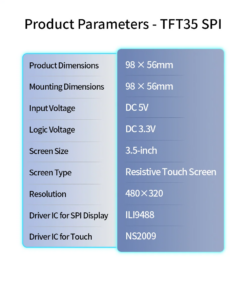 Màn hình cảm ứng BIGTREETECH TFT35 SPI V2.1 Touch Screen for CB1