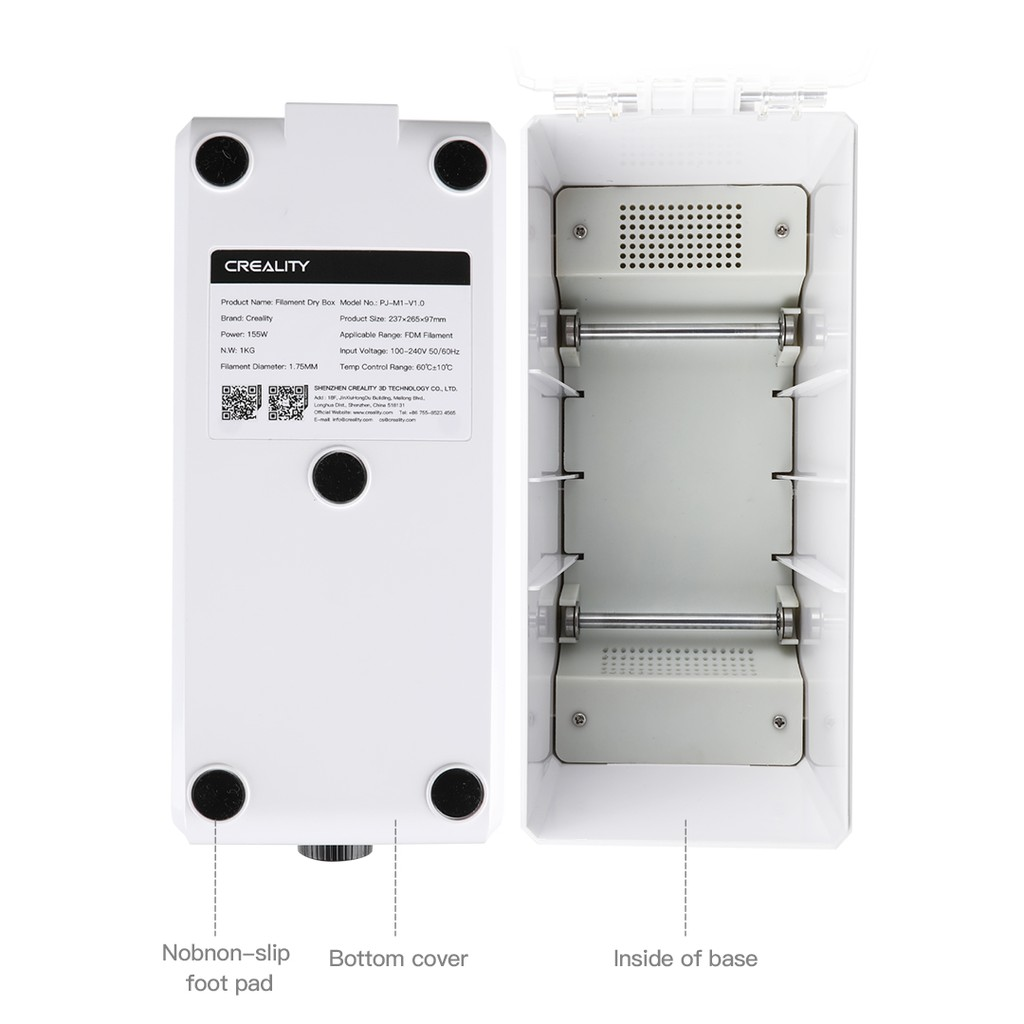 Hộp sấy khô sợi nhựa in 3d Creality Filament Dry Box