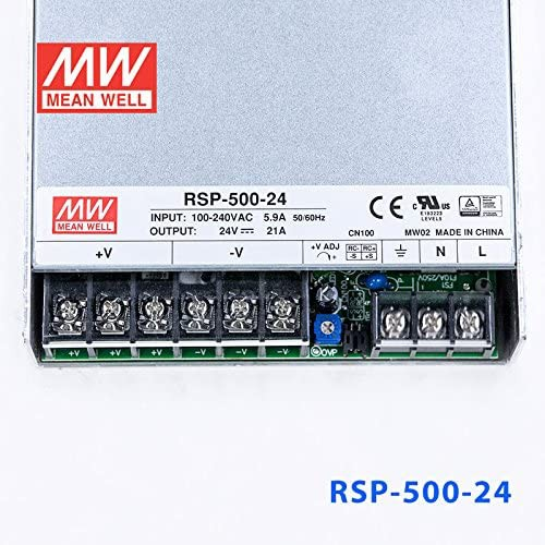 Nguồn Meanwell RSP-500-24 Power Supply 500W 24V 21A