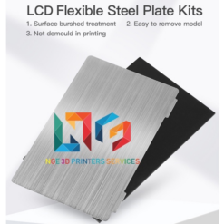 Bộ tấm thép mặt bàn linh hoạt Magnetic Flexible Steel Plate Kits 138*85mm cho máy in 3d
