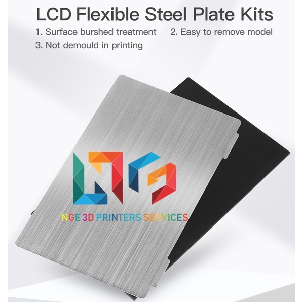 Bộ tấm thép mặt bàn linh hoạt Magnetic Flexible Steel Plate Kits 138*85mm cho máy in 3d