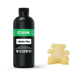Nhựa in 3d Resin dẻo ESUN eRESIN-Flex màu Trasparent Yellow