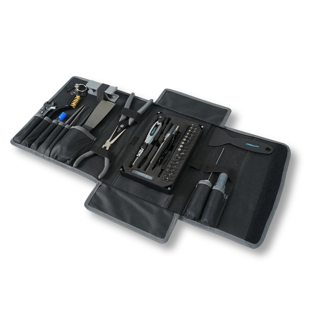 Bộ dụng cụ tháo lắp, bảo dưỡng, vệ sinh dùng cho máy in 3D Creality Tool Wrap Kit Pro