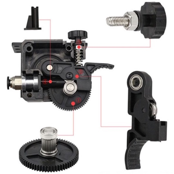 Bộ đùn nhựa Titan Extruder cho máy in 3D
