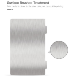 Bộ tấm thép mặt bàn linh hoạt Magnetic Flexible Steel Plate Kits 138*85mm cho máy in 3d