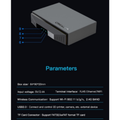 Hộp điều khiển và giám sát máy in 3d từ xa Creality Wifi Box