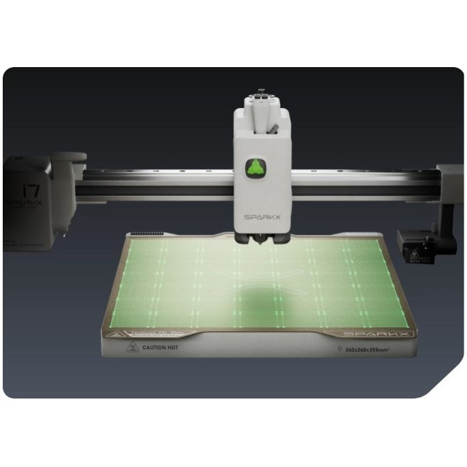 Tấm bàn PEI 2 mặt i7 Dual-Texture PEI Plate dùng cho máy in 3d FDM Creality Sparkx i7